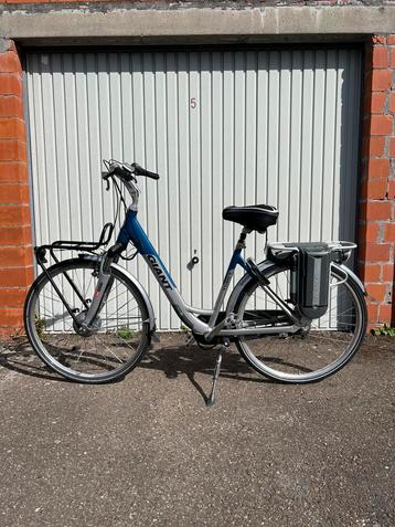 Elektrische fiets giant met dubbele baterij beschikbaar voor biedingen