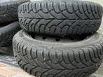 4 Banden op velg 175/65 R 15 winterbanden, Auto-onderdelen, Banden en Velgen, Ophalen, Gebruikt, 15 inch, 175 mm
