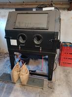 Zandstraal cabine nieuw, Ophalen