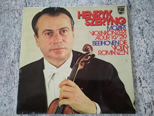 Philips Vinyl LP Mozart Beethoven Viool Henryk Szeryng, Cd's en Dvd's, Vinyl | Klassiek, Gebruikt, Classicisme, Orkest of Ballet