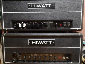 HIWATT custom 50 & hi-gain 100 beschikbaar voor biedingen
