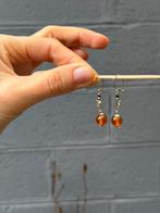 Boucles d’oreilles avec ambre, Ophalen of Verzenden, Zo goed als nieuw