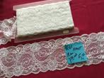 Kant wit 12 cm breed K-65, nog 7,50 mtr voor 5,00, Hobby en Vrije tijd, Naaien en Fournituren, Ophalen of Verzenden, Kant