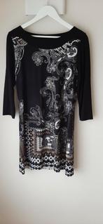Zwarte jurk met print ( Selection), Ophalen