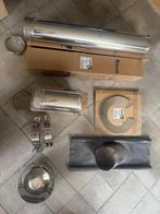 Dubbelwandige rookafvoer + dakdoorvoer, Doe-het-zelf en Bouw, Ophalen, Zo goed als nieuw