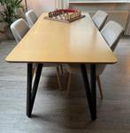 Eettafel (zonder stoelen), Huis en Inrichting, Tafels | Eettafels, Ophalen, Kunststof, Gebruikt, 200 cm of meer