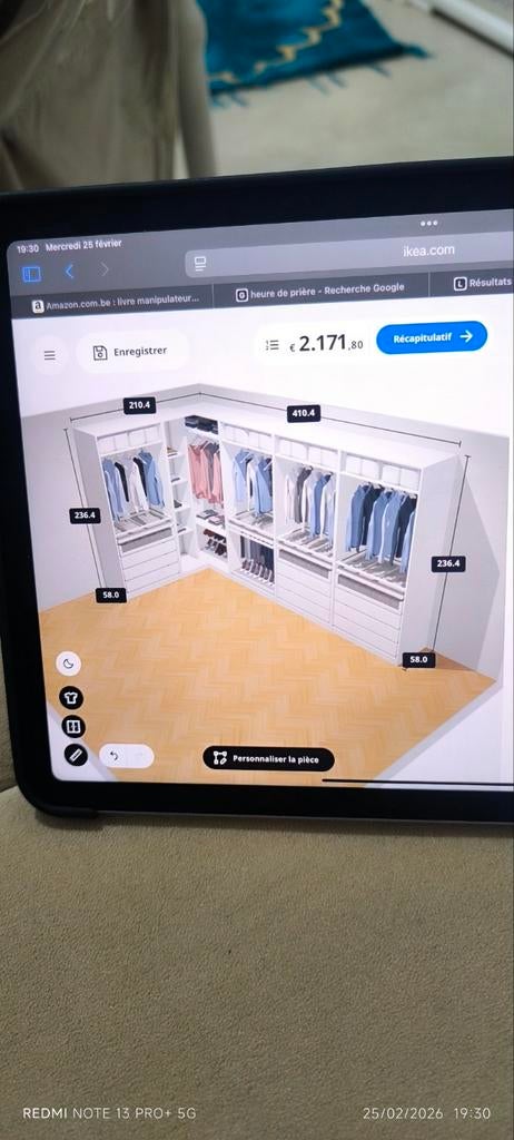 Dressing IKEA PAX – Composition d’angle complète – État neuf, Bricolage & Construction, Bricolage & Rénovation Autre, Enlèvement