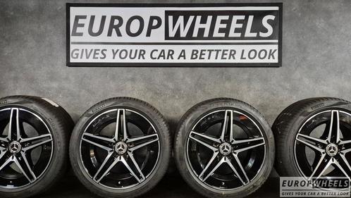 18 inch Mercedes C klasse W206 AMG Zwart zomerbanden Breedse, Auto-onderdelen, Banden en Velgen, Banden en Velgen, Zomerbanden