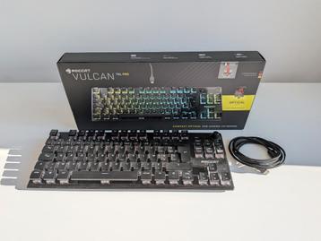 Clavier gaming gamer Roccat Vulcan tkl pro, Informatique & Logiciels, Enlèvement ou Envoi, Azerty, Filaire, Roccat