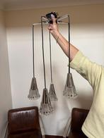 Vintage cascade lamp, Gebruikt, 50 tot 75 cm, Ophalen of Verzenden, Glas