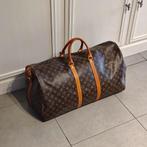 Vuitton KEEPALL 60 vintage koffer, Handtassen en Accessoires, Tassen | Reistassen en Weekendtassen, Ophalen, 30 cm of meer, Bruin