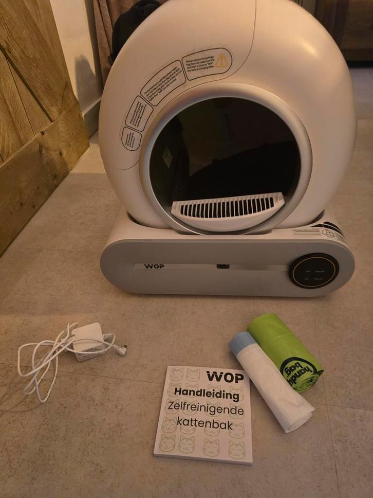 Zelfreinigende kattenbak xxl (automatisch), Dieren en Toebehoren, Kattenbakken, Zo goed als nieuw, Gesloten, Zelfreinigend, Ophalen