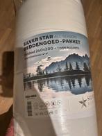 Dekbed 240 x 200 cm, All Seasons + 2 kussens, Neuf, Enlèvement, Couverture ou Couette, Blanc