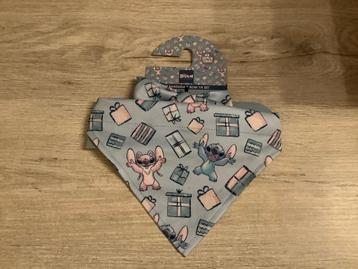 Disney Stitch Bandana en strik set (Medium) (Nieuw) beschikbaar voor biedingen