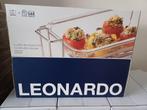 2 x LEONARDO warmhoudschaal met bakvorm NIEUW!!! 13€/stuk, Ophalen, Nieuw, Effen, Glas