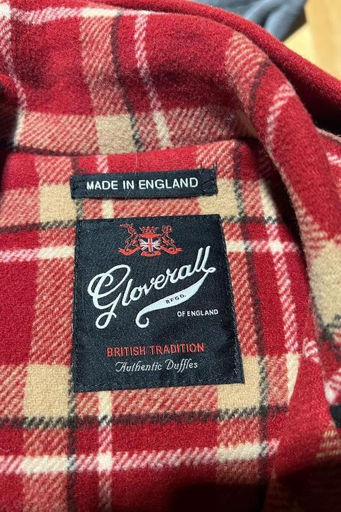 Originele Gloverall Duffle Coat Rood, Kleding | Dames, Jassen | Winter, Zo goed als nieuw, Maat 36 (S), Rood, Ophalen of Verzenden