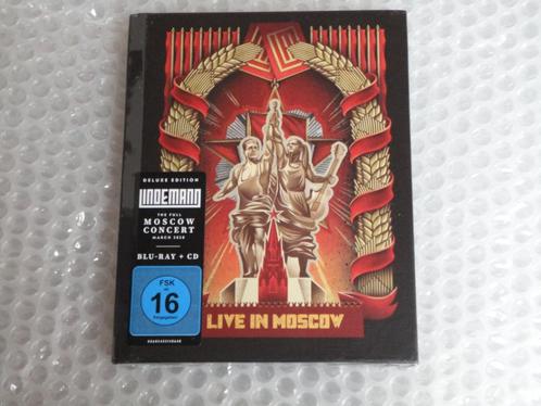 Lindemann Live in Moscow Deluxe edition 2disc -cd en blu-ray, Cd's en Dvd's, Blu-ray, Ophalen of Verzenden