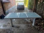 Alumunium buiten tafel, Ophalen, Gebruikt, Rechthoekig, Aluminium