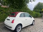 FIÂT 500 cabriolet 2014. 12CCessence Airco 5900€, Cabriolet, Wit, Bedrijf, 1200 cc