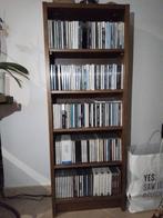 Range-CD’s IKEA brun foncé L40 x P17 x H106., Minder dan 25 cm, 100 tot 150 cm, Minder dan 50 cm, Met plank(en)