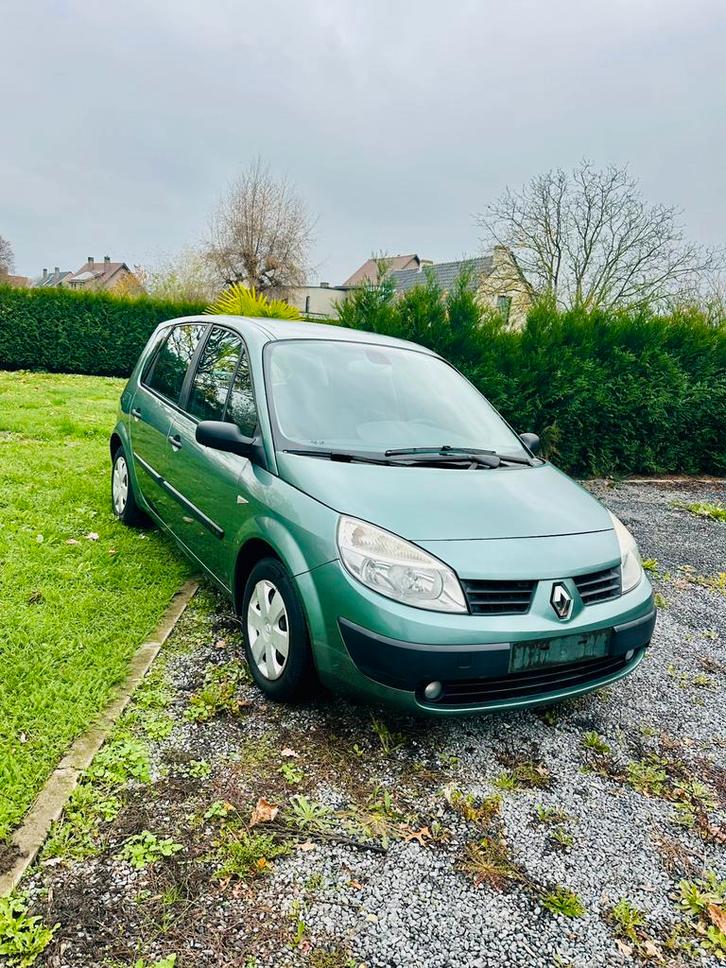 Renault scenic met keuring vvk, Auto's, Renault, Particulier, Grand Scenic, Benzine, Euro 3, Stadsauto, 5 deurs, Automaat, Groen