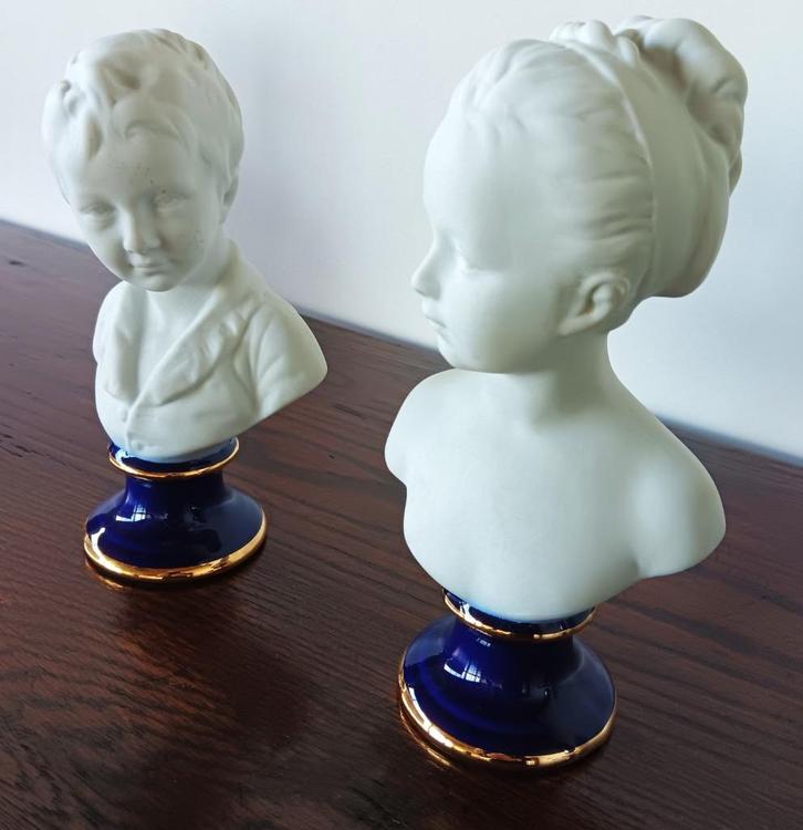 Antieke set Limogebeeldjes, Antiek en Kunst, Antiek | Keramiek en Aardewerk, Ophalen