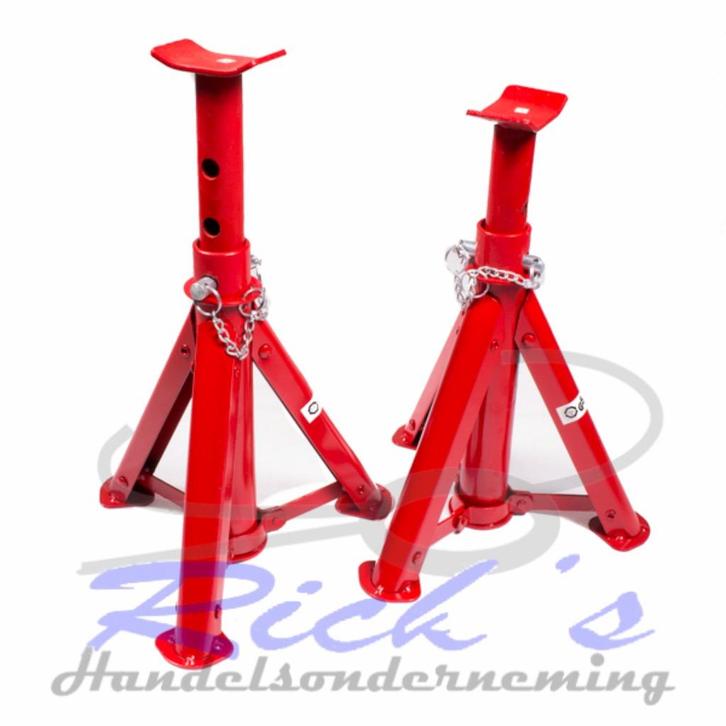 Assteunen, as steun set 3 ton 3-poot, Auto diversen, Autogereedschap, Nieuw, Ophalen of Verzenden