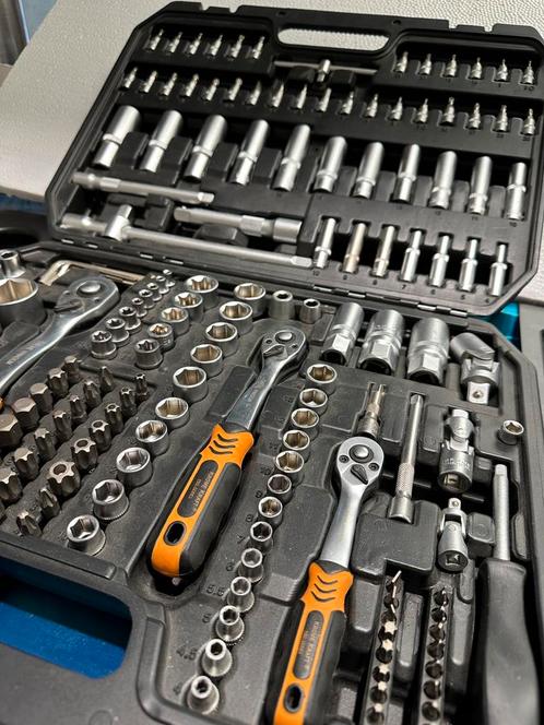 NIEUW Gereedschapkoffer - 171 stuks - Chrome Vanadium, Auto diversen, Autogereedschap, Nieuw, Ophalen
