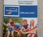 Geschenkkaart van € 120 in Dreamland, Tickets en Kaartjes, Kortingen en Cadeaubonnen, Cadeaubon, Warenhuis- of Winkelbon