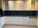 Cuisine Thonon et electros Miele excellent état, Huis en Inrichting, Keuken | Complete keukens, Ophalen, Gebruikt, Wit, Graniet of Steen