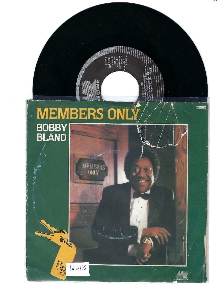 Bobby Bland – Members Only, Cd's en Dvd's, Vinyl Singles, Gebruikt, Single, R&B en Soul, 7 inch, Ophalen of Verzenden