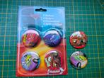 6 pins Disney Cars McQueen auto rood, Ophalen of Verzenden, Nieuw