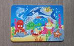 Puzzel 12 stuks - Underwater fun - waterproof plastic puzzle, Ophalen, 10 tot 50 stukjes, Zo goed als nieuw, 2 tot 4 jaar