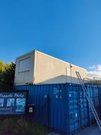 bureelcontainer  werfcontainer, Ophalen