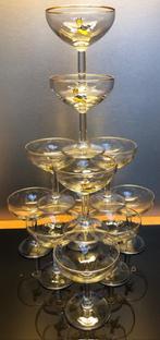 11 VINTAGE BABYCHAM glaasjes (jaren 60-70): 3 €/stuk (25 €), Ophalen