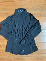 zwarte bloes maat S, Kleding | Dames, Blouses en Tunieken, Ophalen of Verzenden, Zo goed als nieuw, Maat 36 (S)