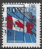 Canada 1995 - Yvert 1416 - Nationale Canadese vlag (ST), Timbres & Monnaies, Timbres | Amérique, Affranchi, Envoi