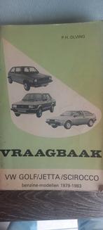 Vraagbaak Volkswagen Vw Golf Jetta Scirocco 79/83 benz, Auto diversen, Handleidingen en Instructieboekjes, Ophalen of Verzenden