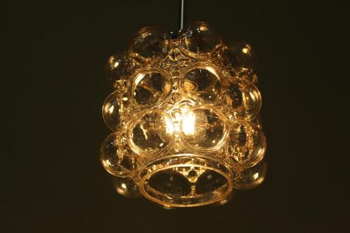 Vintage design hanglamp Helena Tynell - bubble, jaren '70, Maison & Meubles, Lampes | Suspensions, Utilisé, Moins de 50 cm, Verre