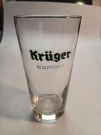 Bierglas Kruger export Eeklo groene letters24 cm, Verzamelen, Ophalen of Verzenden, Gebruikt
