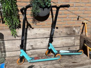 Stuntstep x2 – gebruikt, maar nog vol actie! beschikbaar voor biedingen