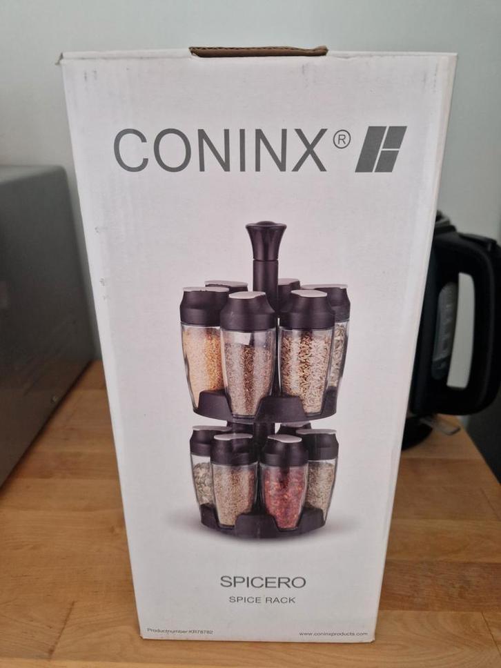 Kruidenrek / kruiden carrousel met 12 potjes (nieuw), Huis en Inrichting, Keuken | Keukenbenodigdheden, Ophalen