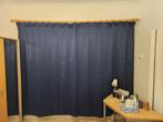 Rideaux, Huis en Inrichting, Ophalen, Zo goed als nieuw, Blauw