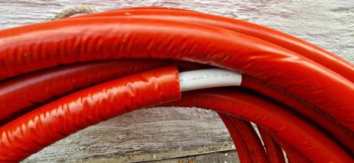 Van Marcke go Tubipex buis circa 10m rood, Doe-het-zelf en Bouw, Sanitair, Zo goed als nieuw, Overige typen, Koper, Ophalen