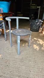 grijze stoelen : 4xmet leuning,2xdraaiende en 2xvaste tabour, Ophalen, Nieuw zonder verpakking