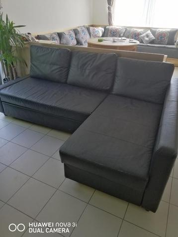 Zwart zetel, Huis en Inrichting, Ophalen of Verzenden, Zo goed als nieuw