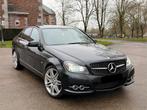 MERCEDES C180 CDI 2.2 7G-TRONIC 2012, Auto's, Euro 5, Zwart, Zwart, Leder