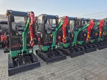 Minigraafmachine minigraver graafmachine Yama S15K Kingway beschikbaar voor biedingen