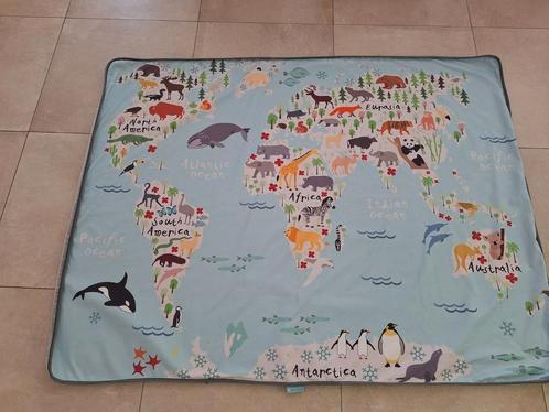 Speeldeken wereldkaart, Kinderen en Baby's, Speelgoed | Speelkleden, Zo goed als nieuw, Ophalen of Verzenden