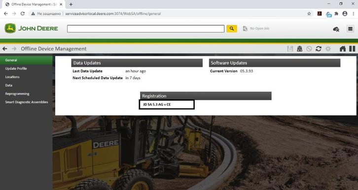 John Deere Service Advisor 5.3 AG en CF [05.2020] Reparatieh, Auto diversen, Handleidingen en Instructieboekjes, Verzenden